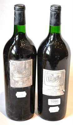 Lot 1090 - Chateau Talbot 1971, St Julien, magnum (x2) (two bottles) U: into neck (just), Berry Brother's...