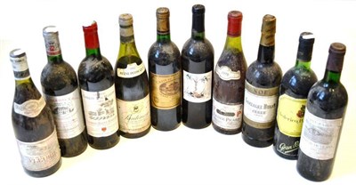 Lot 1099 - A Mixed Parcel  Comprising: Chateau Batailley 1988; Santenay 1982, Reine Pedaque; Chateau...