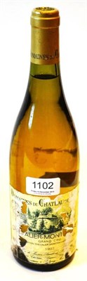 Lot 1102 - Bouchard Pere & Fils Chevalier-Montrachet Grand Cru 1992, Cote de Beaune U: 1cm, very torn label