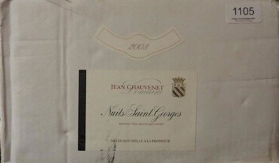 Lot 1105 - Domaine Jean Chauvenet Les Vaucrains 2003, Nuits-Saint-Georges, oc (twelve bottles)