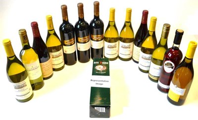 Lot 1115 - A Mixed Parcel of 27 Bottles Including: Andre Dupuis Pinot Noir 2003; Danfold's Cabernet...