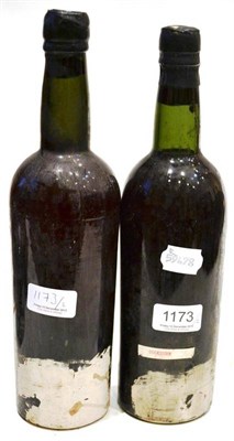 Lot 1173 - Dow (unknown vintage), presumed vintage port; Cockburn (unknown vintage), presumed vintage port...