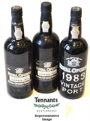 Lot 1183 - Real Companhia Velha Royal Oporto 1983, vintage port (x12) (twelve bottles)