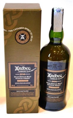 Lot 1235 - Ardbeg Airigh Nam Beist 1990, Single Islay Malt Scotch, 70cl, 46%, in original carton