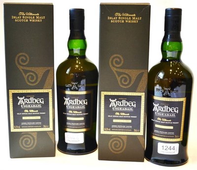 Lot 1244 - Ardbeg Uigeadail, Single Islay Malt Scotch Whisky, 70cl, 54.2%, in original carton with...