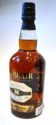 Lot 1246 - Balblair 38 Year Old 1966, Single Malt Scotch Whisky, Spanish oak cask, distilled 1966, bottled...