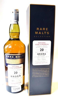 Lot 1254 - Brora 20 Year Old, Rare Malts Selection, distilled 1975, bottle No. 3736, 75cl, 59.1%, in...