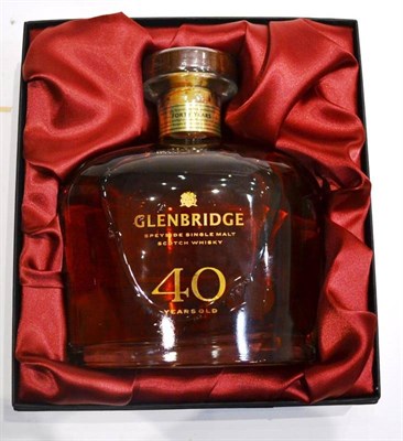 Lot 1264 - Glenbridge 40 Year Old, Speyside Single Malt Scotch Whisky, 70cl, 40%