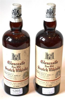 Lot 1265 - Glencastle Fine Old Scotch Whisky, bottled and blended by Thomas Batty & Sons, 70° (x2) (two...