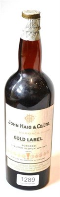 Lot 1289 - John Haig & Co. Ltd. Gold Label, pre Royal Warrant, bottled and distilled by John Haig & Co....