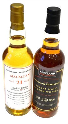 Lot 1315 - Macallan 19 Year Old, Kirkland Signature series produced for Costco mid 2000's, Single Malt...