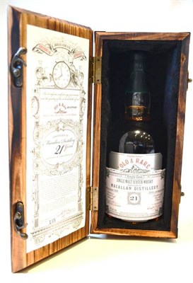 Lot 1317 - Macallan 21 Year Old, Old & Rare Platinum Selection, distilled 1989, bottled 2010, bottle No....