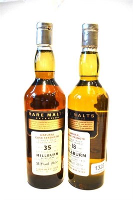 Lot 1322 - Millburn 35 Year, Rare Malts Selection, distilled 1969, bottled 2005, bottle No. 3221, 70cl, 51.2%