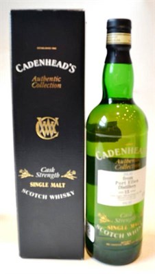 Lot 1326 - Port Ellen 15 Year Old, Cadenhead's Authentic Collection, distilled 1980, bottled July 1996, 62.4%