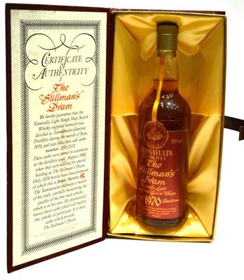 Lot 1340 - Tamnavulin-Glenlivet The Stillman's Dram 16 Year Old, distilled 1970 bottled 1986, bottle No....