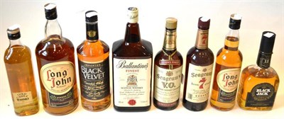 Lot 1350 - A Mixed Parcel of Blended Whisky to Include: Long John, 1.5 litre; Ballantines Finest, 1.5litre...