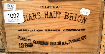 Lot 1002 - Chateau Bahans Haut Brion Non Vintage, Pessac-Leognan, owc (twelve bottles)