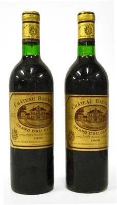 Lot 1007 - Chateau Batailley Grand Cru, Pauillac (x2) (two bottles) U: both top shoulder