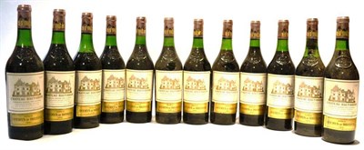 Lot 1033 - Chateau Haut-Brion 1970, Pessac Leognan, owc (twelve bottles) U: 9x3.5cm, 2x4cm, 1x5cm,...