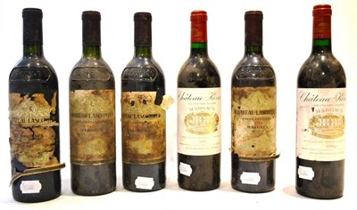 Lot 1038 - Chateau Kirwan 1988, Margaux (x2); Chateau Lascombes 1981, Margaux (x4) (six bottles) U: all...