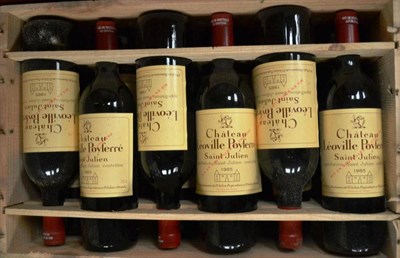 Lot 1073 - Chateau Leoville Poyferre 1985, St Julien, owc (twelve bottles) U: all loose/detached labels,...