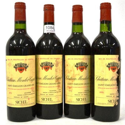 Lot 1084 - Chateau Monlot Capet 1975, St Emilion (x12) (twelve bottles) U: all into neck/top shoulder