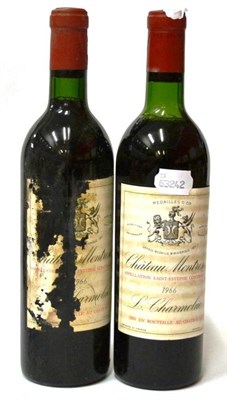 Lot 1085 - Chateau Montrose 1966, St Estephe (x12) (twelve bottles) U: all into neck/top shoulder, 4x very bin