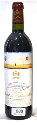 Lot 1088 - Chateau Mouton Rothschild 1983, Pauillac U: into neck