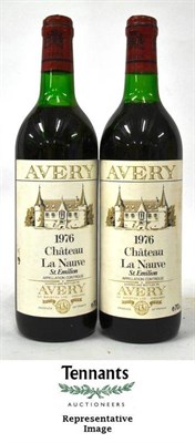 Lot 1110 - Chateau de la Nauve 1976, St Emilion (x12) (twelve bottles) U: all upper/top shoulder