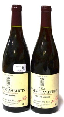 Lot 1115 - Domaine Dugat-Py Gevrey-Chambertin Cuvee Coeur de Roy Vieilles Vignes 2002, Cote de Nuits (x9)...