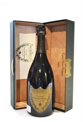 Lot 1175 - Dom Perignon 1985, vintage champagne, in original case U: 1cm inverted