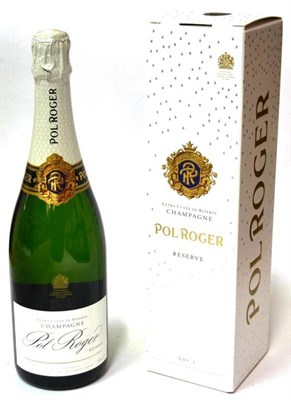 Lot 1185 - Pol Roger Brut, NV champagne (x8) (eight bottles) U: purchased early 2000's, six with cartons