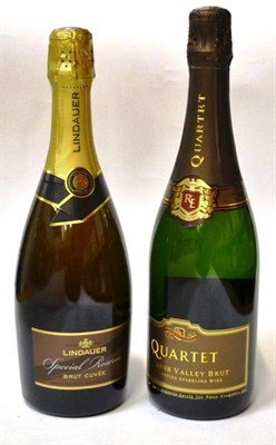 Lot 1186 - Sparkling Wine Comprising: Quartet, Anderson Valley Brut; Deutz Brut, Marlborough Cuvee (x4);...