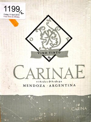 Lot 1199 - Carinae Reserva Cabernet Sauvignon 2007, Maipu, Mendoza, Argentina (twelve bottles)