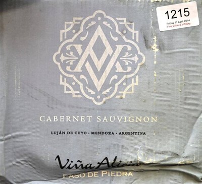 Lot 1215 - Vina Alicia Paso de Piedra Cabernet Sauvignon 2007, Lujan de Cuyo, Argentina (twelve bottles)