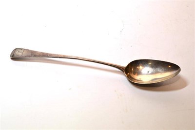 Lot 1317 - A George III Basting Spoon, by George Smith & William Fearn, London, Old English Pattern,...