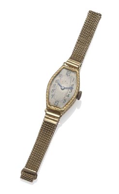 Lot 1135 - A Lady's 18ct Gold Wristwatch, signed Rolex, 1924, lever movement signed Rolex Prima, timed to...