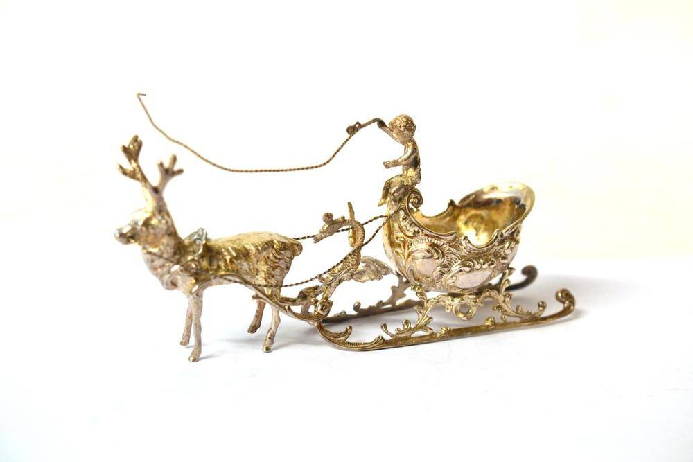 Lot 1283 - A Modern Silver Model Group, IBB, London