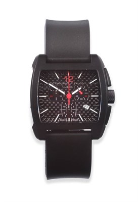 Lot 2045 - A Limited Edition Chronograph Calendar Wristwatch, Porsche Design, Panamera Turbo, number...