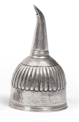 Lot 2254 - A George III Silver Wine Funnel, Thomas Wallis (II) & Jonathan Hayne, London 1814, the...