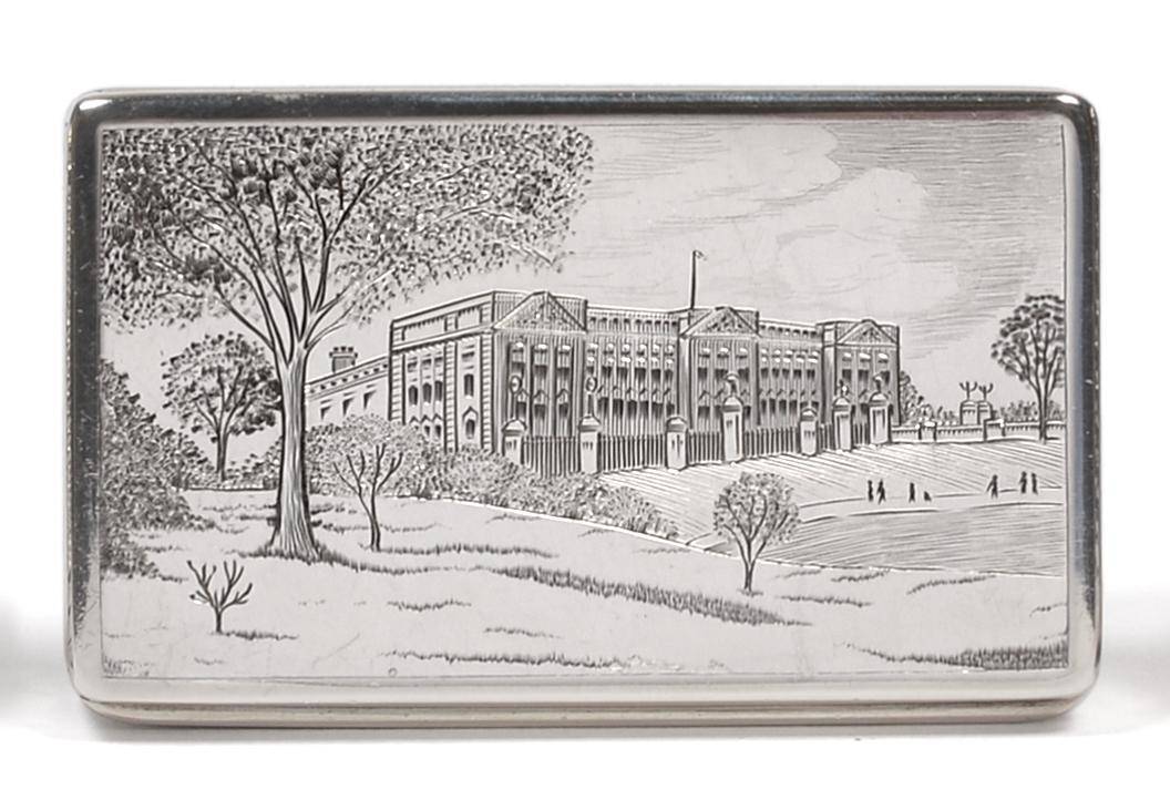 Lot 2261 - An Elizabeth II Silver Snuff Box, James Geraghty, London 1969, retailed by Asprey & Co,...