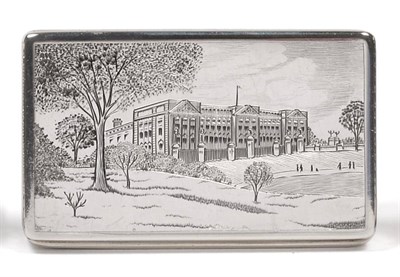 Lot 2261 - An Elizabeth II Silver Snuff Box, James Geraghty, London 1969, retailed by Asprey & Co,...