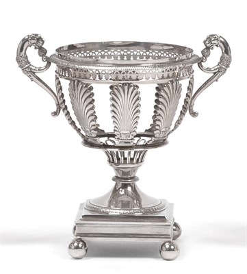 Lot 2273 - An Early 19th Century French Silver Urn (lacking cover and liner), Paris .950 standard...