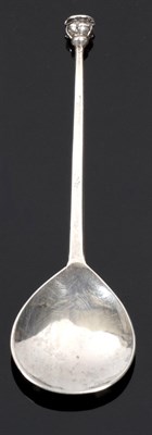 Lot 2285 - An Arts & Crafts Silver 'Seal Top' Spoon, Guild of Handicrafts, London 1913, with a hexagonal...