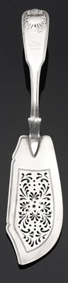 Lot 2290 - A William IV Silver Fish Slice, William Eaton, London 1836, Fiddle, Thread and Shell pattern,...