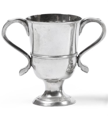 Lot 2327 - A George III Provincial Silver Twin Handled Cup, John Langlands II, Newcastle 1774, the...