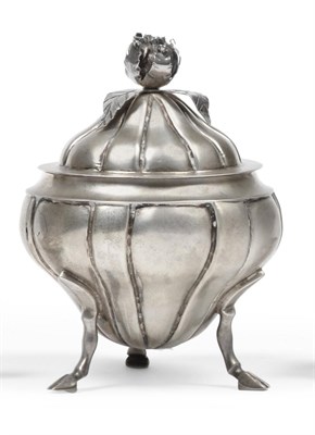 Lot 2349 - A Modern Maltese Silver Sugar Bowl and Cover, Giuseppe Aquilina, post 1947, in the 18th century...