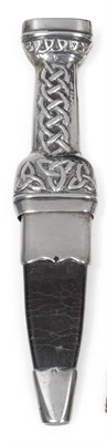 Lot 2374 - A Scottish Provincial Silver Skin Dhu (Sgian-dubh), John McGilvray, Iona and Oban circa 1930,...