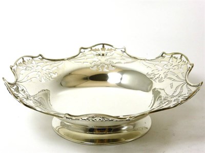 Lot 2291 - A George V Silver Bowl with Pierced Border, James Deakin & Sons (John & William F Deakin),...