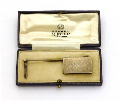 Lot 2333 - A George V Silver Bookmark, Asprey & Co, Birmingham 1934, Pat.No.257529, in original fitted...